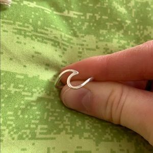 Pura Vida Silver Wave Ring